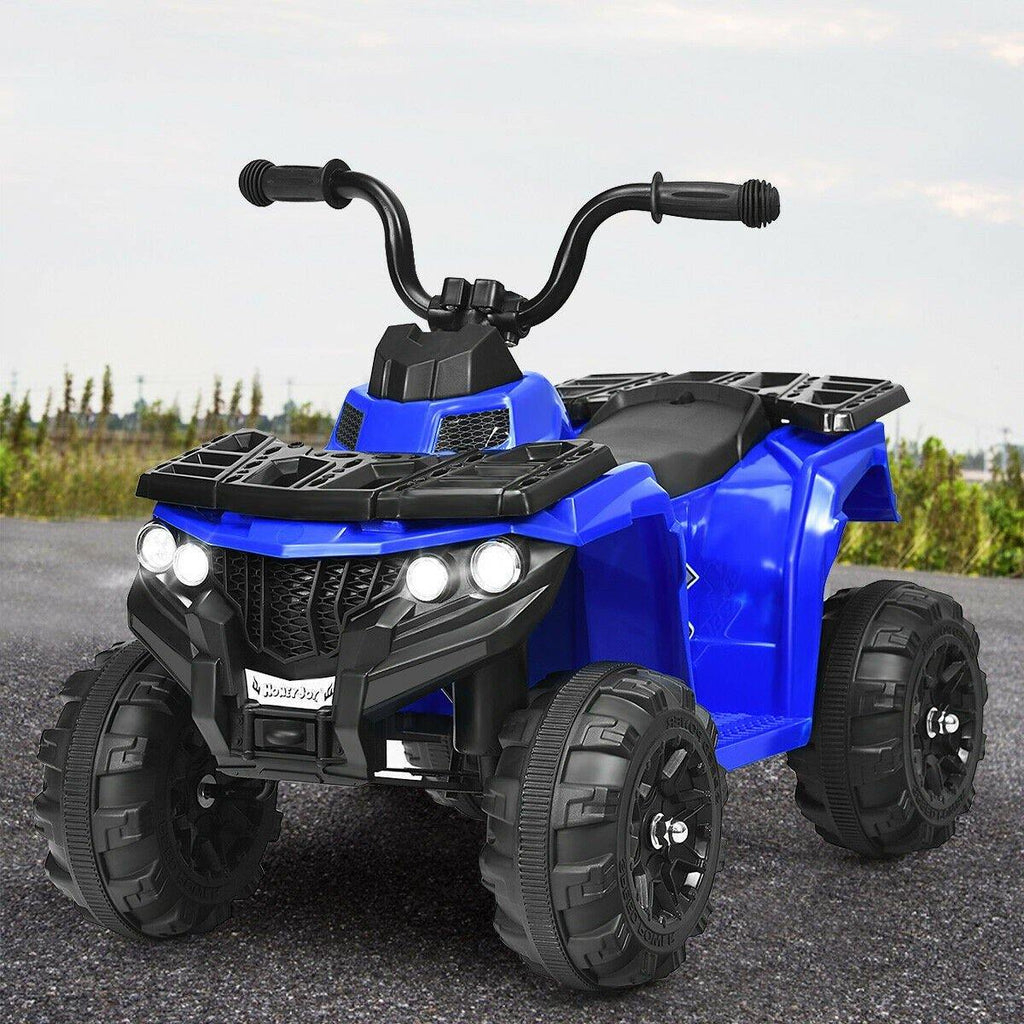 Ride on ATV, 6V Battery Powered Kids Electric Vehicle - costzon