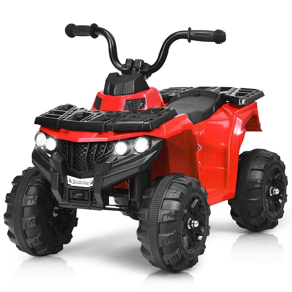 Ride on ATV, 6V Battery Powered Kids Electric Vehicle - costzon