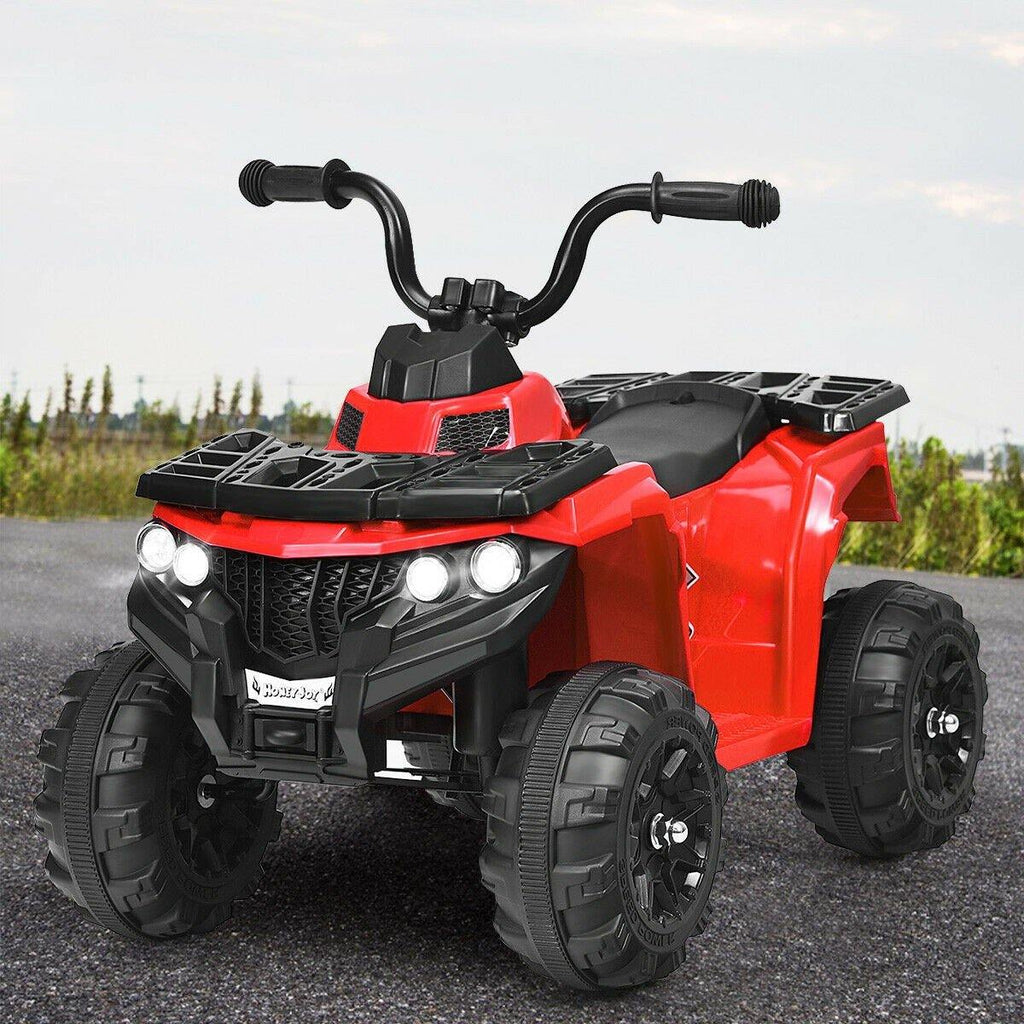 Ride on ATV, 6V Battery Powered Kids Electric Vehicle - costzon