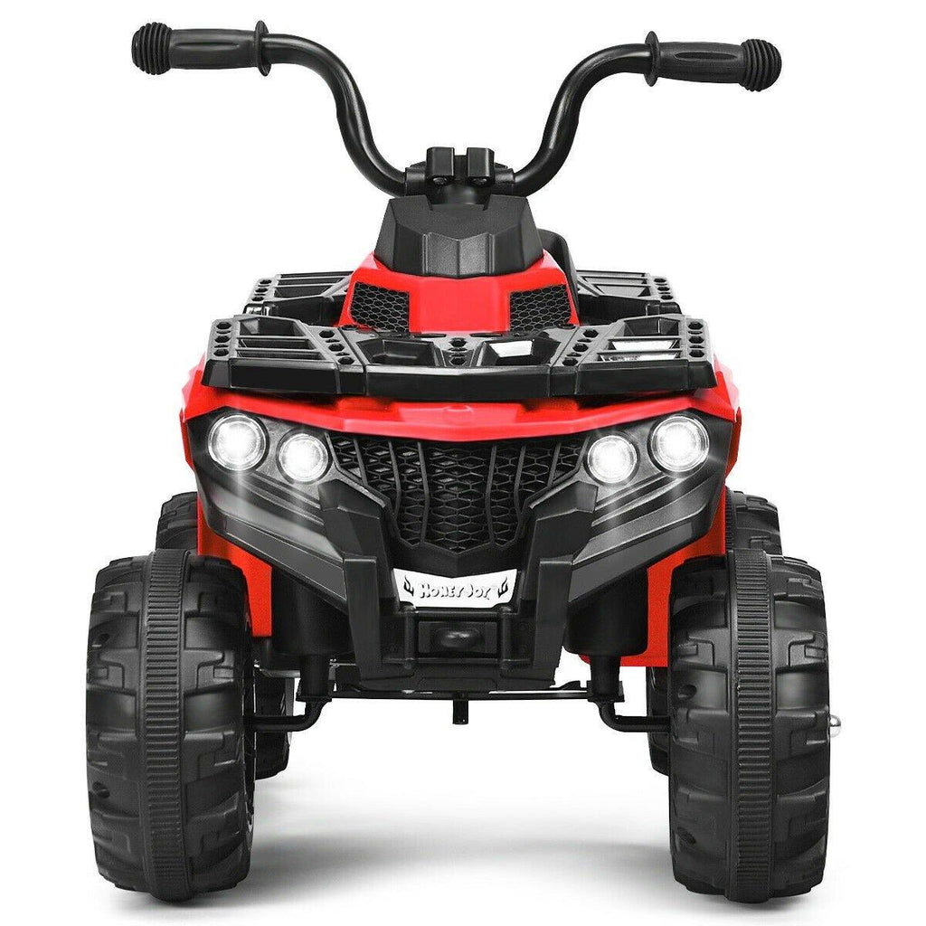 Ride on ATV, 6V Battery Powered Kids Electric Vehicle - costzon